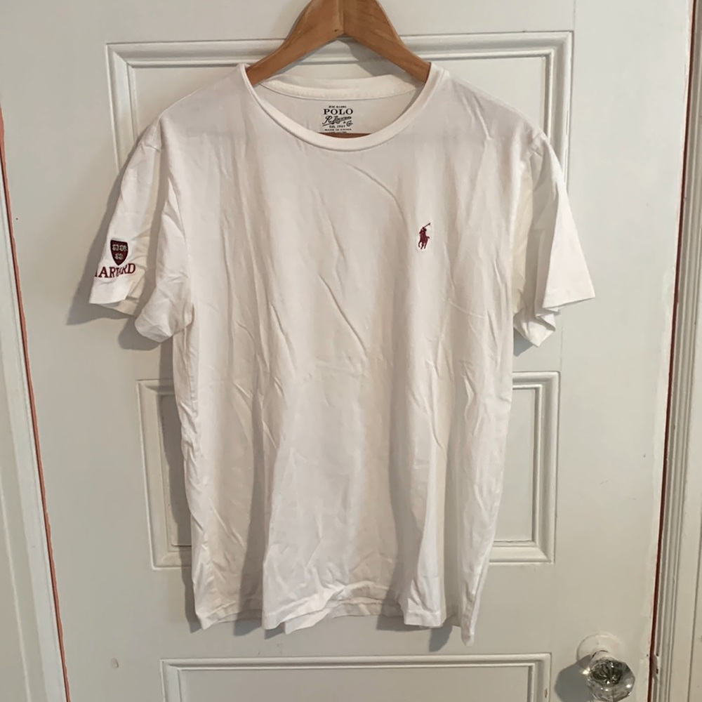 Polo Ralph Lauren Official Harvard White T-Shirt Men’s S